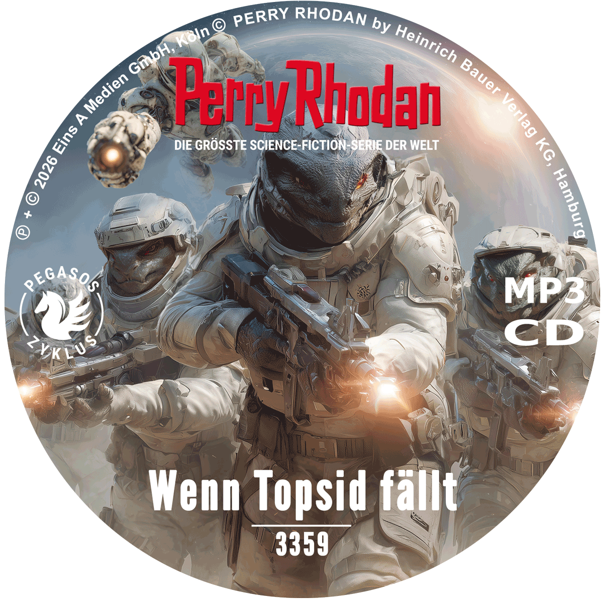 PERRY RHODAN Nr. 3359: Wenn Topsid fällt (MP3-CD)