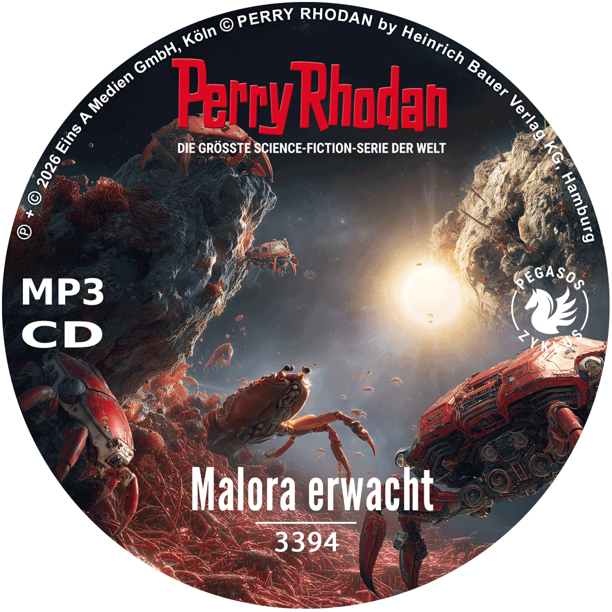 PERRY RHODAN Nr. 3394: Malora erwacht (MP3-CD)