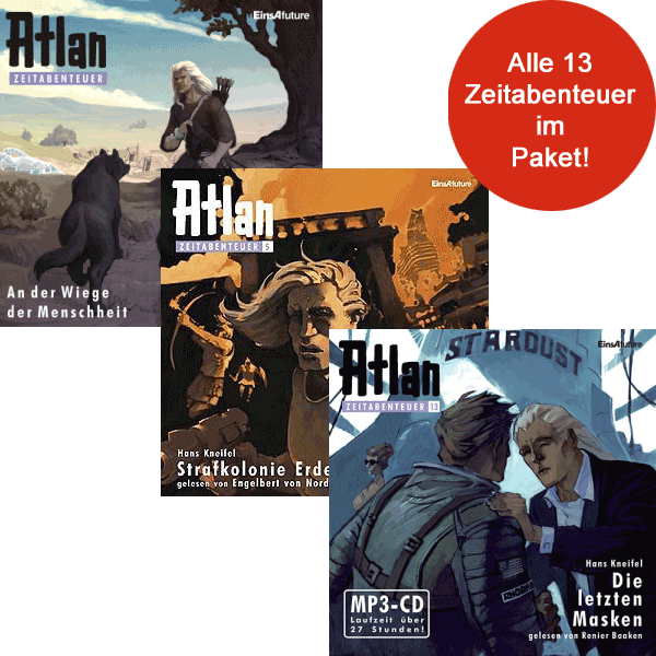 ATLAN Zeitabenteuer: Die kompletten Zeitabenteuer (MP3-CDs)