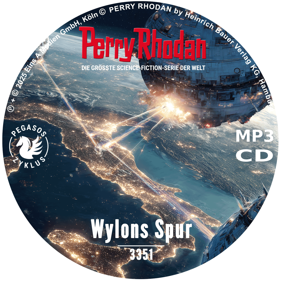 PERRY RHODAN Nr. 3351: Wylons Spur (MP3-CD)