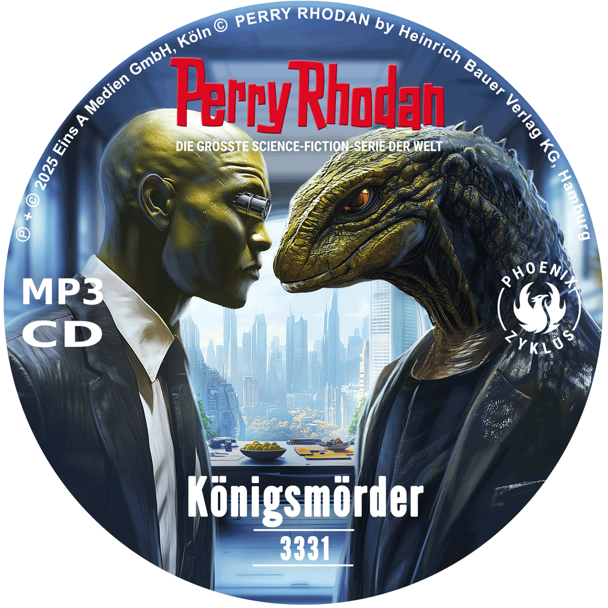 PERRY RHODAN Nr. 3331: Königsmörder (MP3-CD)