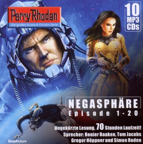 Perry Rhodan Negasphäre-Zyklus 1-20 (Sammelbox 10 MP3-CDs)