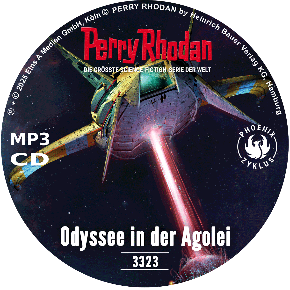 PERRY RHODAN Nr. 3323: Odyssee in der Agolei (MP3-CD) PERRY RHODAN Nr. 3323: Odyssee in der Agolei (MP3-CD)