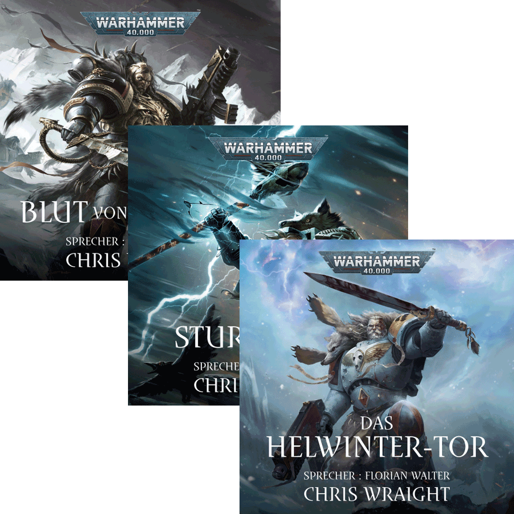 Warhammer 40.000: Space Wolves 1 - 3 (Hörbuch-Download-Paket)