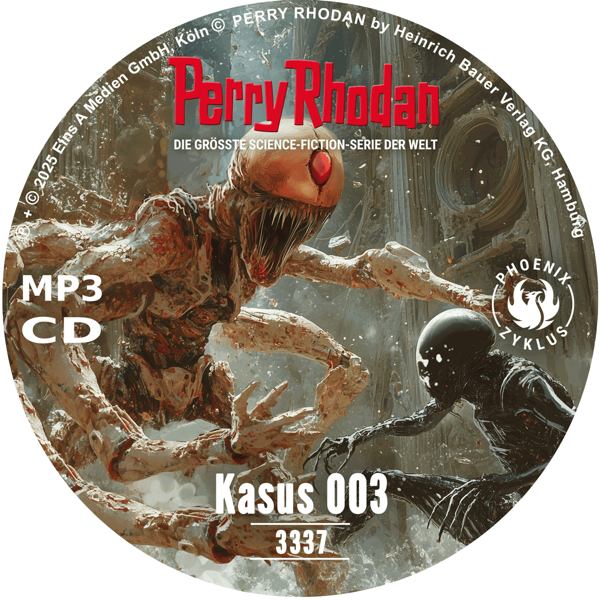 PERRY RHODAN Nr. 3337: Kasus 003 (MP3-CD) PERRY RHODAN Nr. 3337: Kasus 003 (MP3-CD)