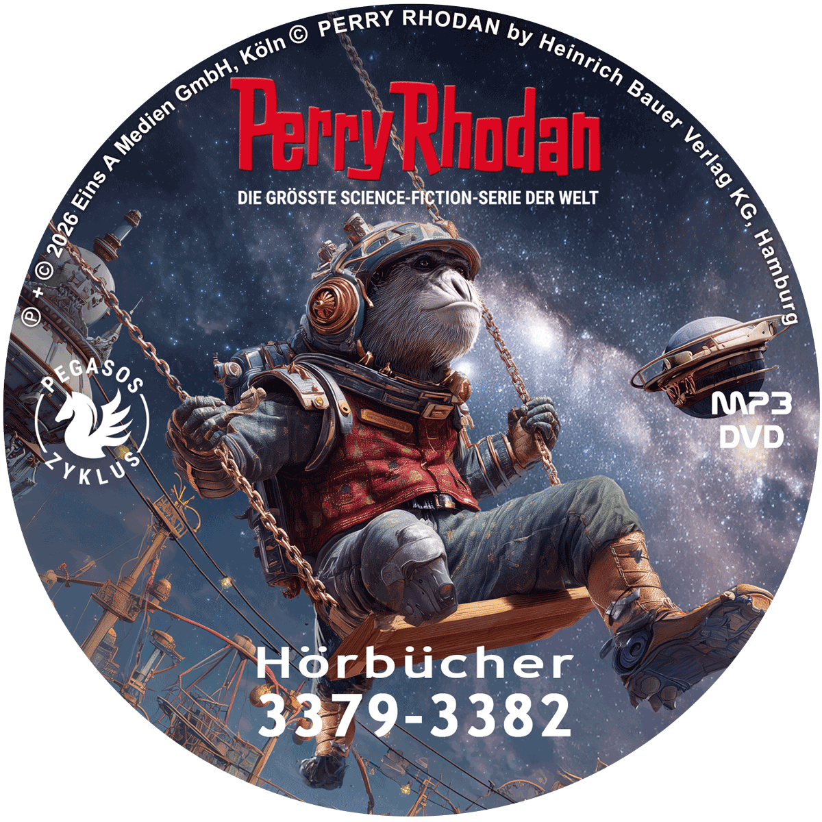PERRY RHODAN MP3-DVD 3379-3382