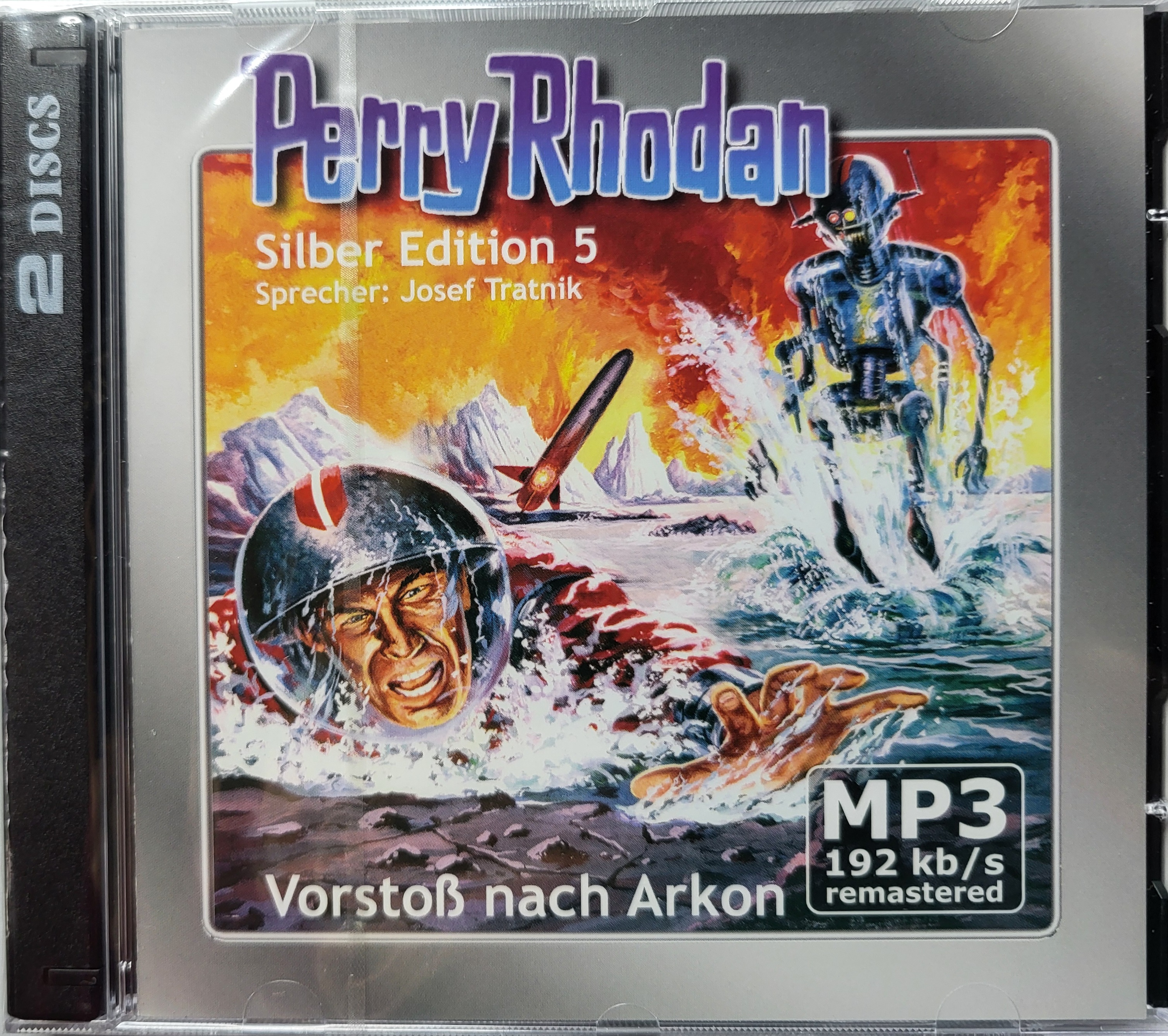 PERRY RHODAN Silber Edition 005: Vorstoß nach Arkon (2 MP3-CDs)