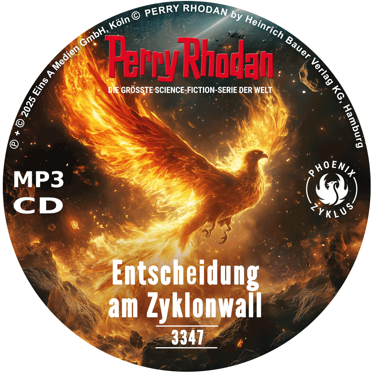 PERRY RHODAN Nr. 3347: Entscheidung am Zyklonwall (MP3-CD)
