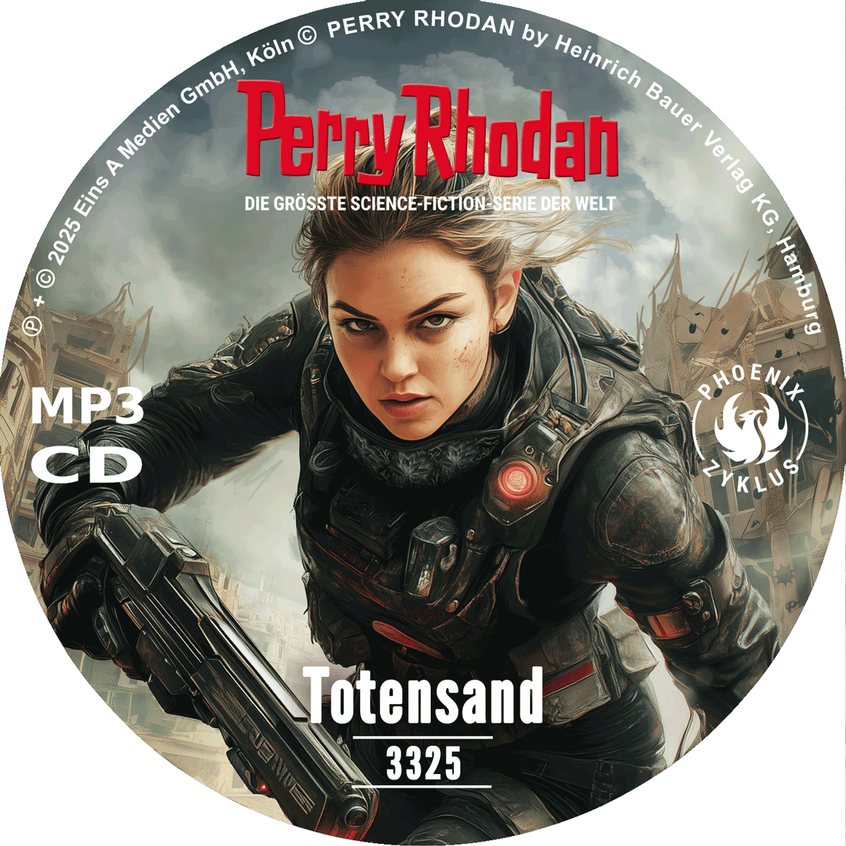 PERRY RHODAN Nr. 3325: Totensand (MP3-CD)