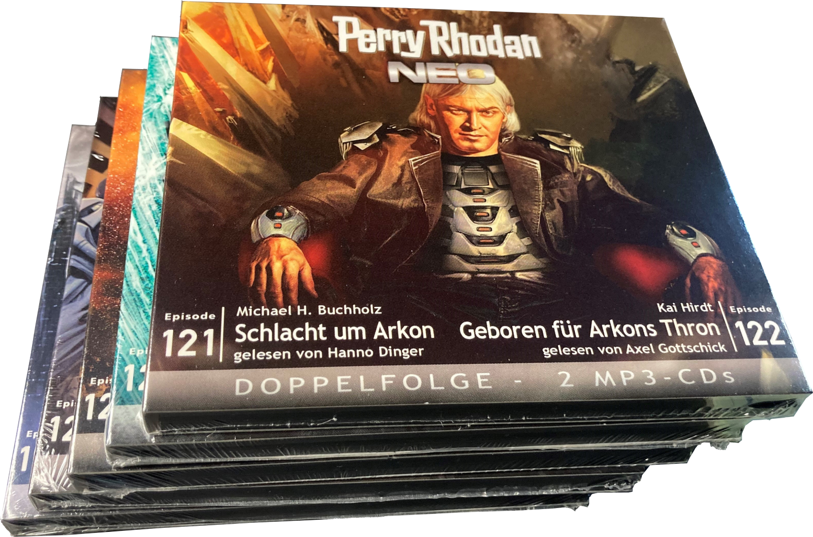 PERRY RHODAN NEO Episoden 121-130 Die Posbis (MP3-CD-Paket) PERRY RHODAN NEO Episoden 121-130 Die Posbis (MP3-CD-Paket)