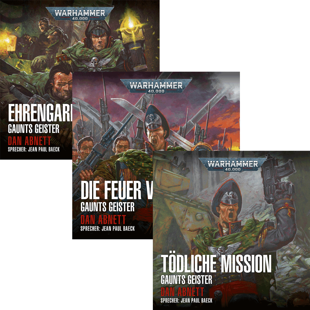 Warhammer 40.000: Gaunts Geister 04 - 06 (Hörbuch-Download-Paket)