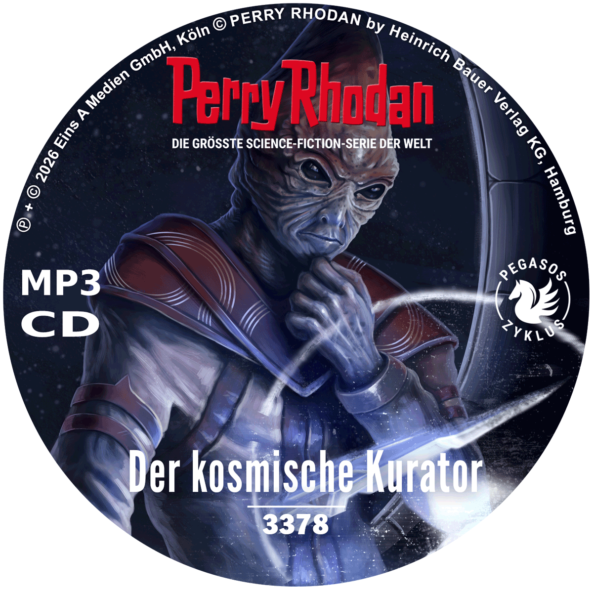 PERRY RHODAN Nr. 3378: Der kosmische Kurator (MP3-CD)