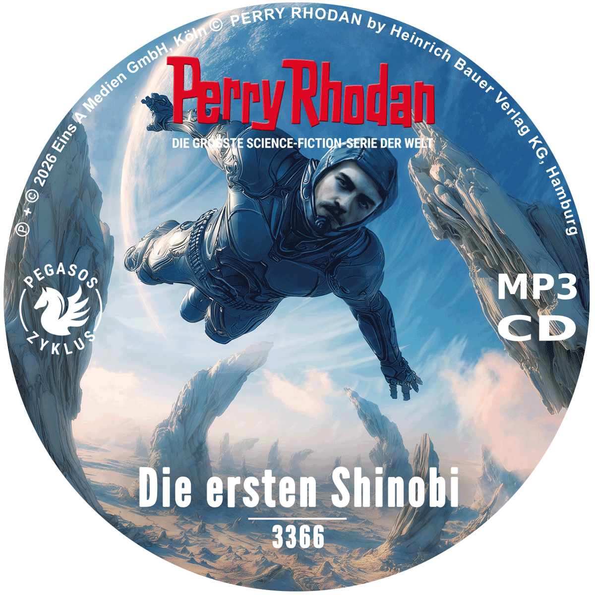 PERRY RHODAN Nr. 3366: Die ersten Shinobi (MP3-CD)
