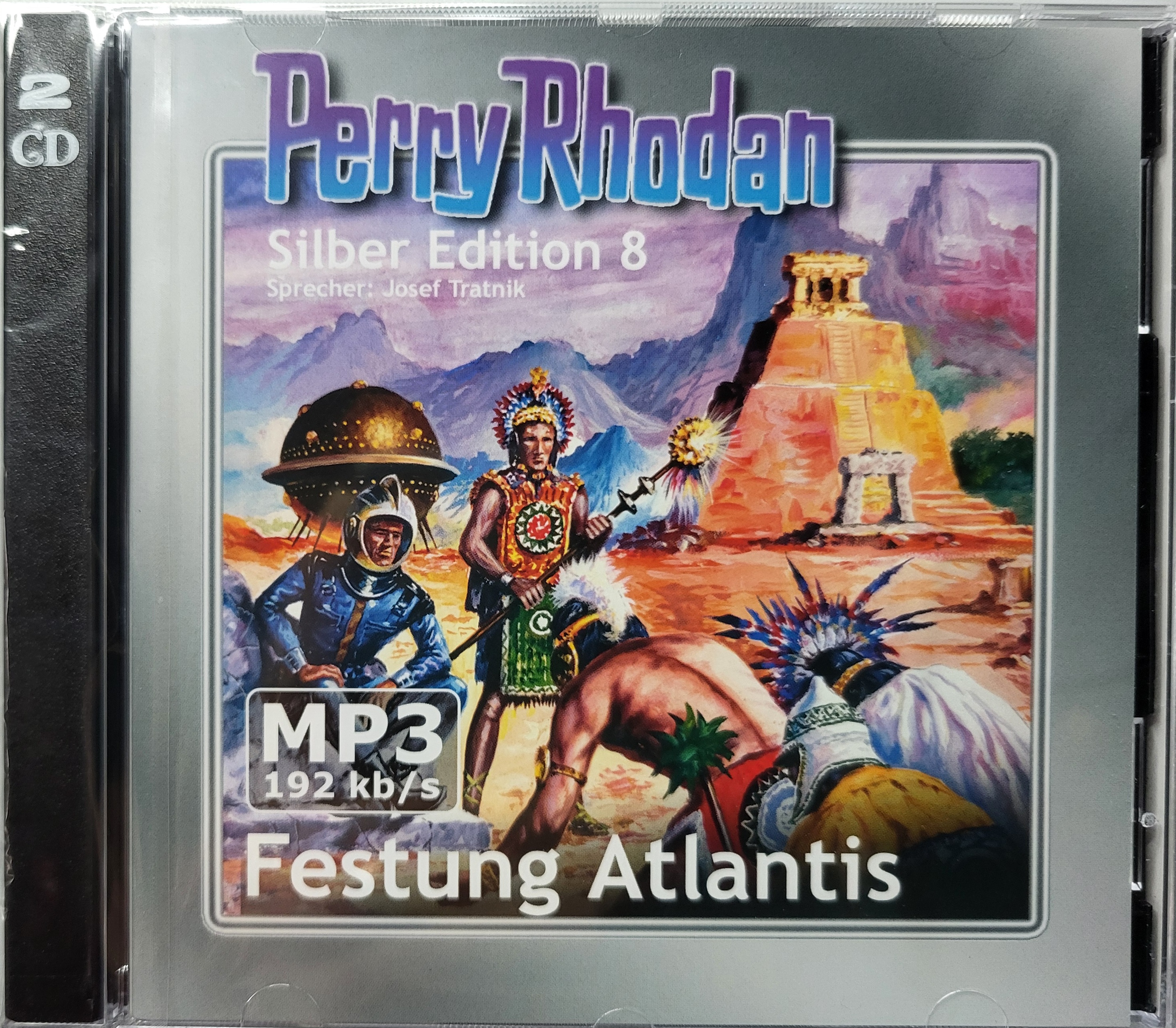 PERRY RHODAN Silber Edition 008: Festung Atlantis (2 MP3-CDs)