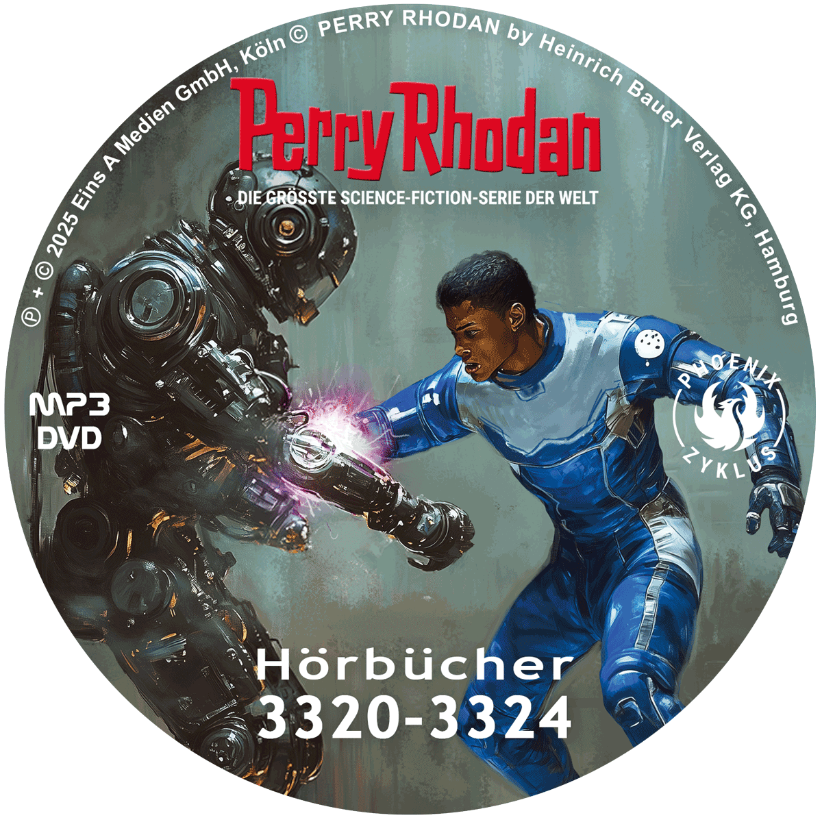 PERRY RHODAN MP3-DVD 3320-3324 PERRY RHODAN MP3-DVD 3320-3324
