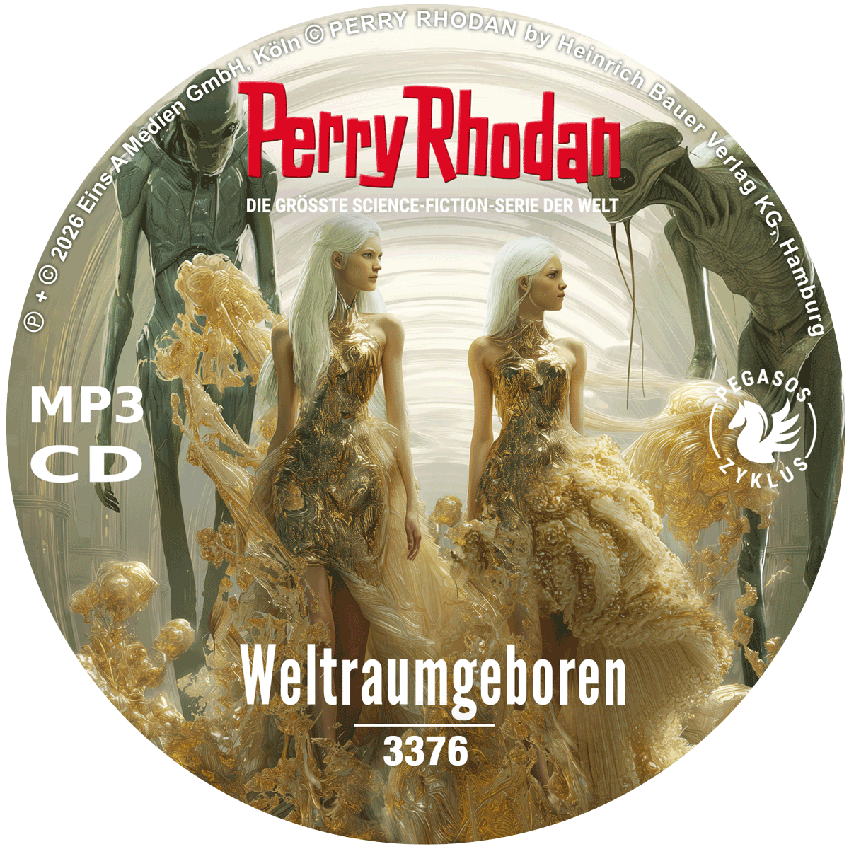 PERRY RHODAN Nr. 3376: Weltraumgeboren (MP3-CD)