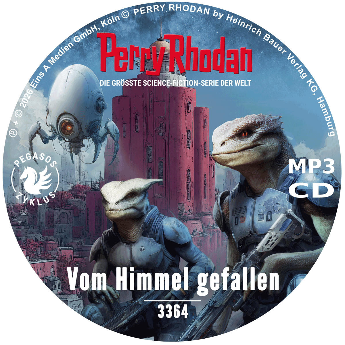 PERRY RHODAN Nr. 3364: Vom Himmel gefallen (MP3-CD)