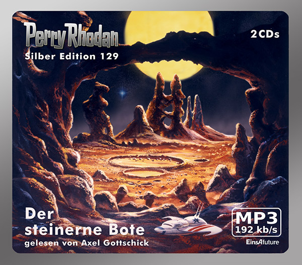 PERRY RHODAN Silber Edition 129: Der steinerne Bote (2 MP3-CDs)