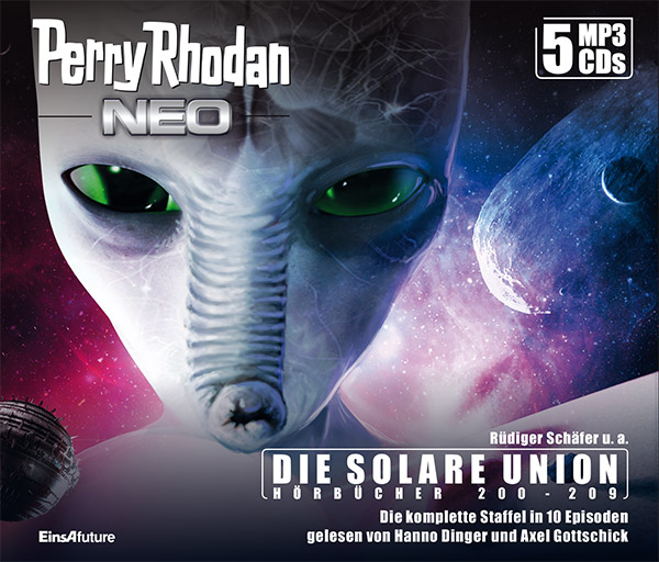 PERRY RHODAN NEO Episoden 200-209: Die Solare Union (5 CD-Box) PERRY RHODAN NEO Episoden 200-209: Die Solare Union (5 CD-Box)