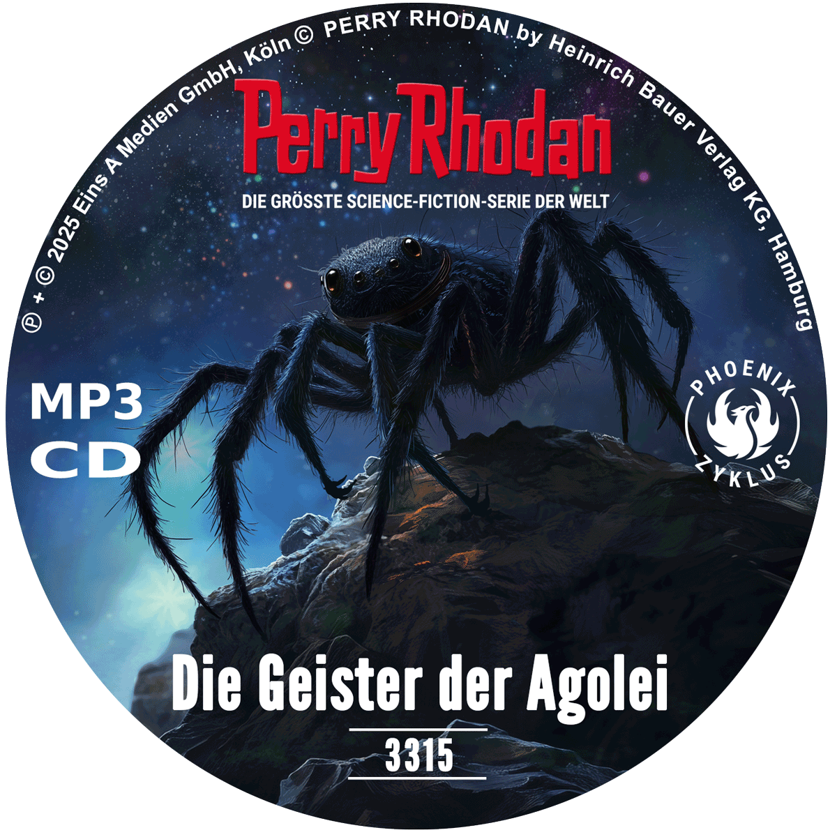PERRY RHODAN Nr. 3315: Die Geister der Agolei (MP3-CD) PERRY RHODAN Nr. 3315: Die Geister der Agolei (MP3-CD)