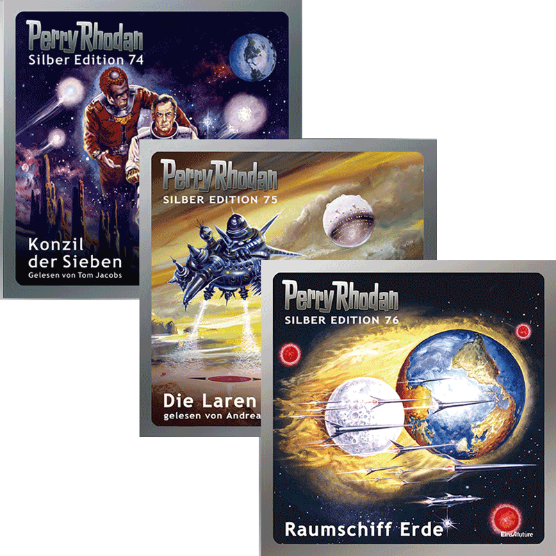 PERRY RHODAN Silber Edition Paket 22: Das Konzil, Teil 1 (Download) PERRY RHODAN Silber Edition Paket 22: Das Konzil, Teil 1 (Download)