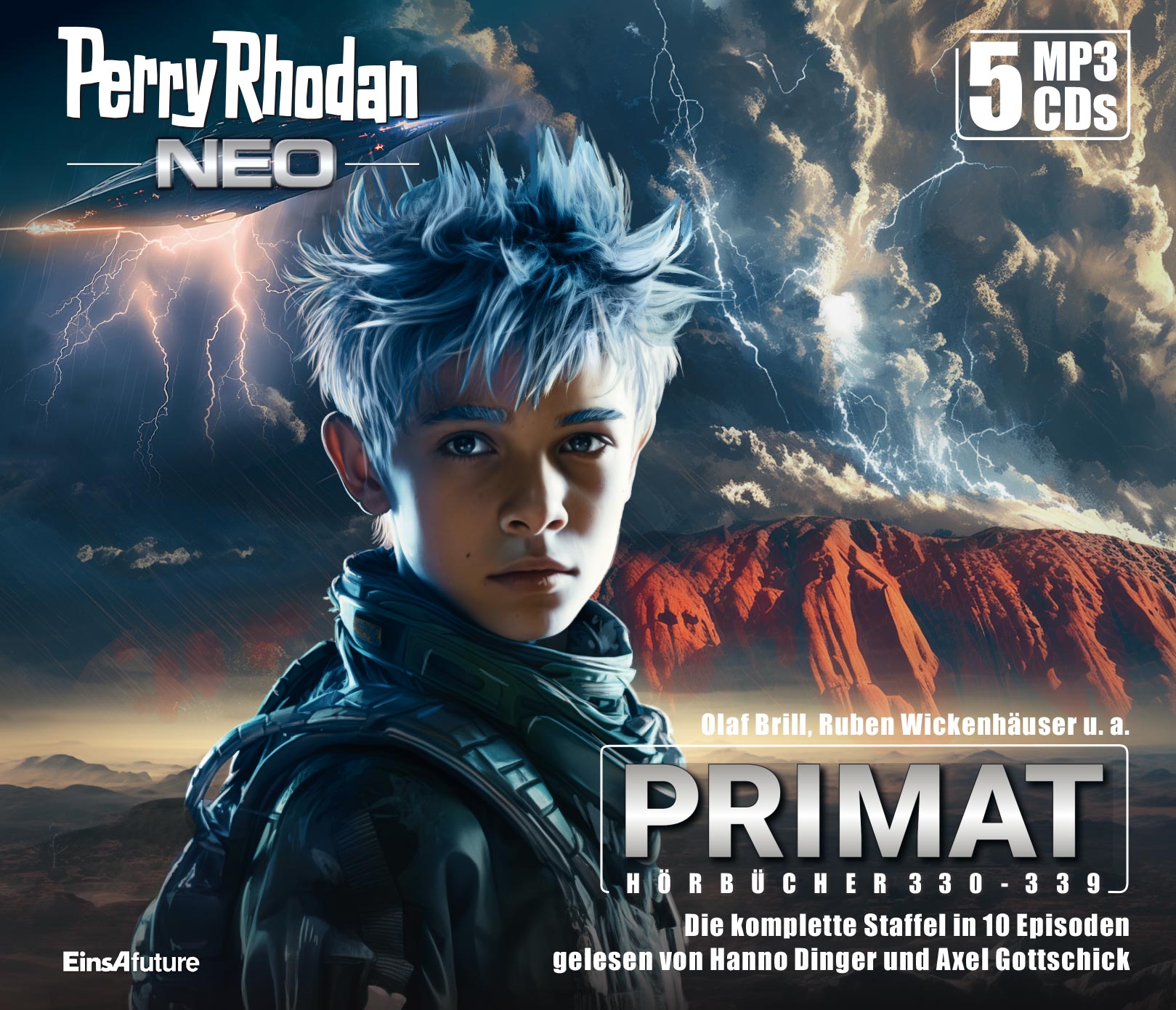 PERRY RHODAN NEO Episoden 330-339: Primat (5 CD-Box) PERRY RHODAN NEO Episoden 330-339: Primat (5 CD-Box)