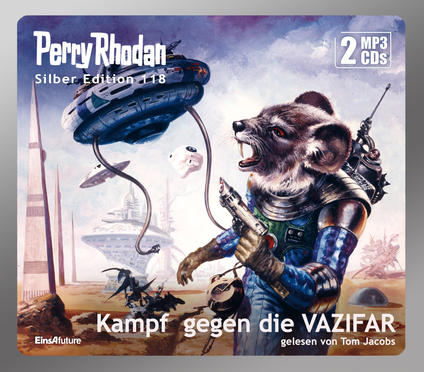 PERRY RHODAN Silber Edition 118: Kampf gegen die VAZIFAR (2 MP3-CDs)