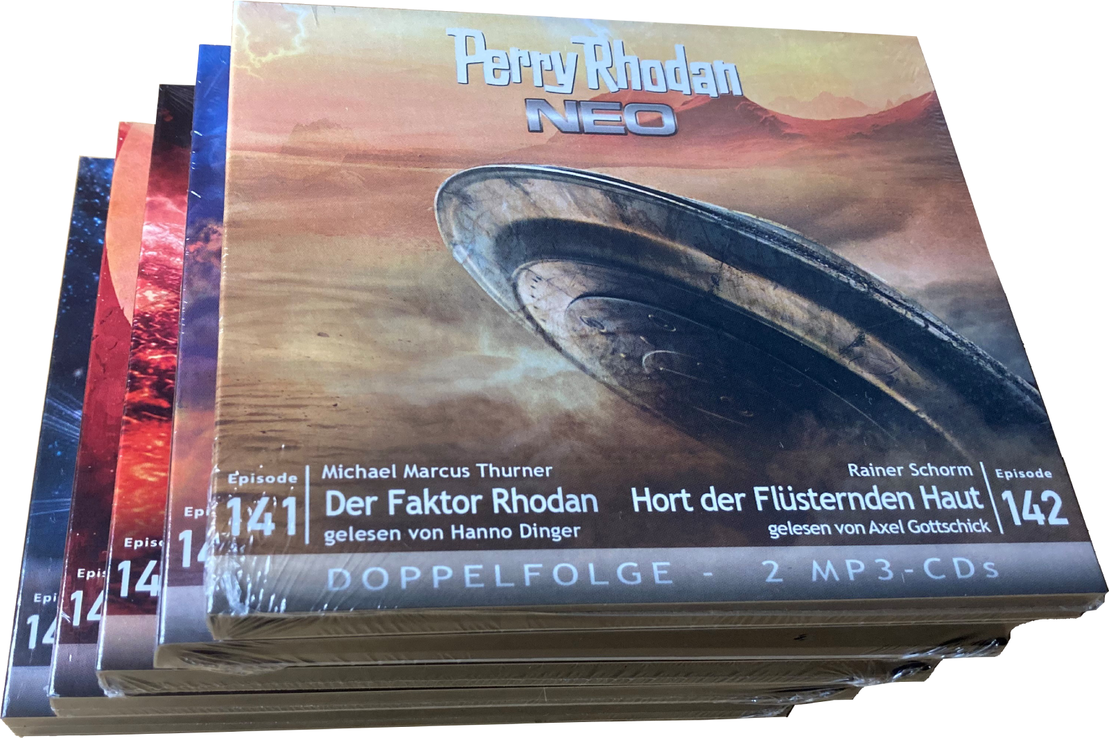 PERRY RHODAN NEO Episoden 141-150 METEORA (MP3-CD-Paket) PERRY RHODAN NEO Episoden 141-150 METEORA (MP3-CD-Paket)