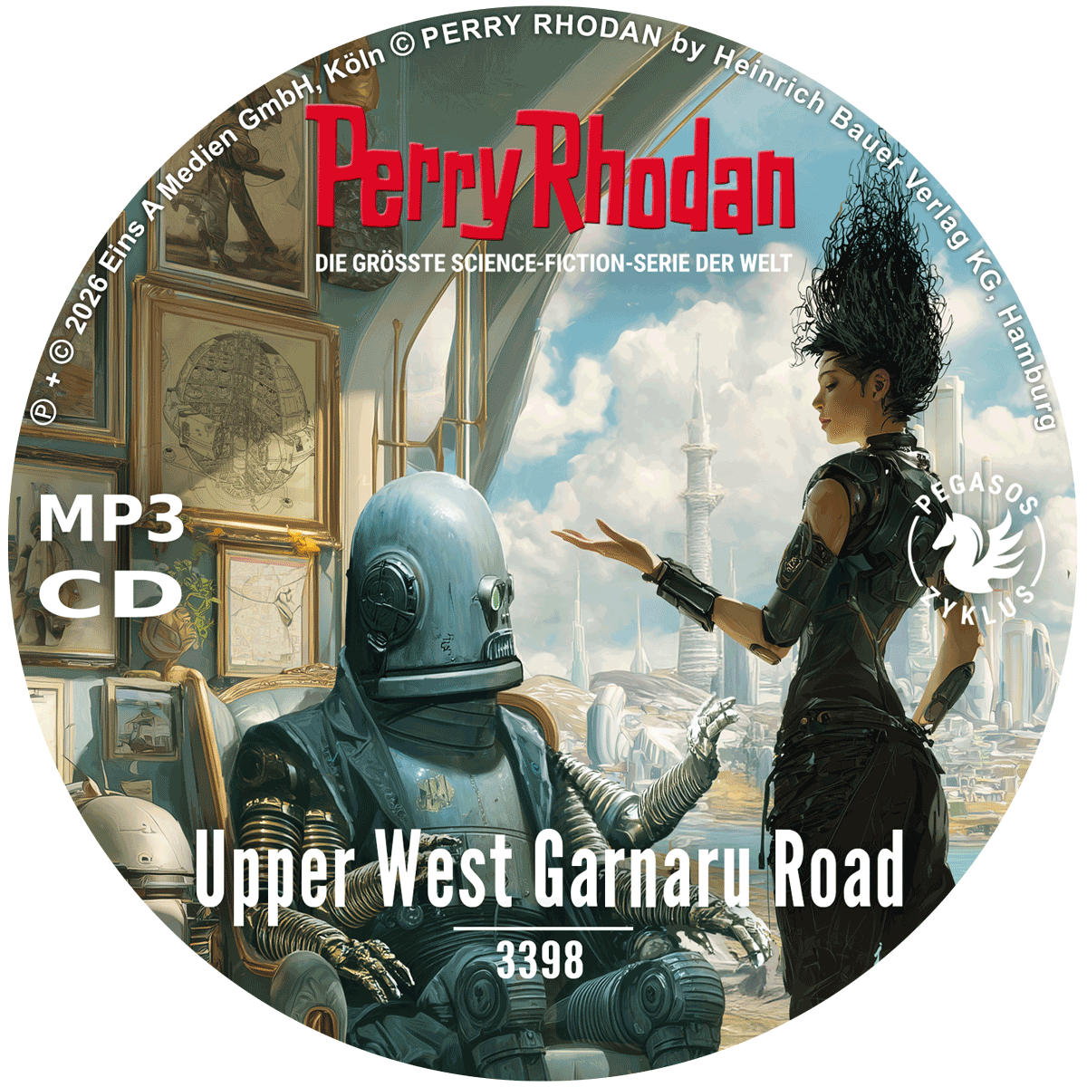 PERRY RHODAN Nr. 3398: Upper West Garnaru Road (MP3-CD)