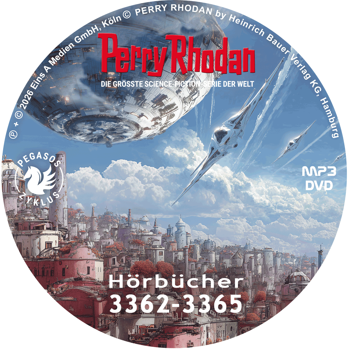 PERRY RHODAN MP3-DVD 3362-3365
