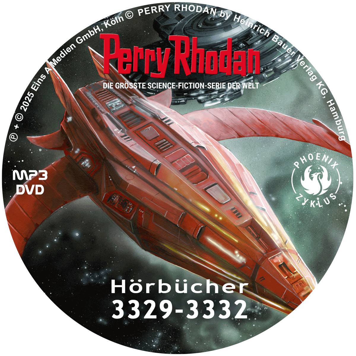 PERRY RHODAN MP3-DVD 3329-3332 PERRY RHODAN MP3-DVD 3329-3332