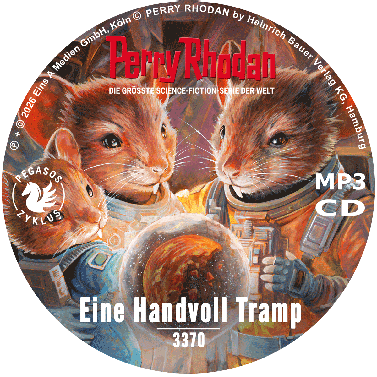 PERRY RHODAN Nr. 3370: Eine Handvoll Tramp (MP3-CD)
