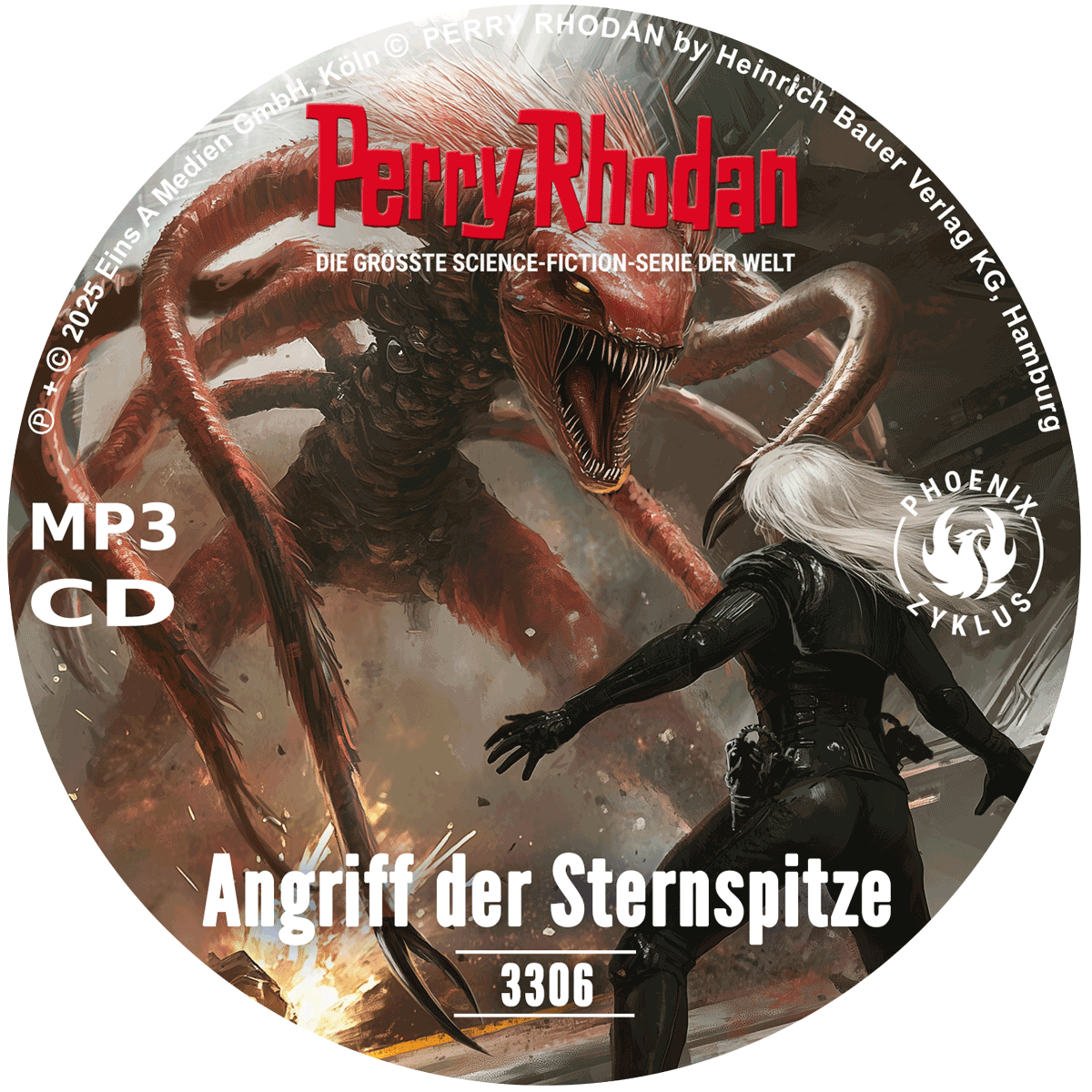 Perry Rhodan Nr. 3306: Angriff der Sternspitze (MP3-CD)