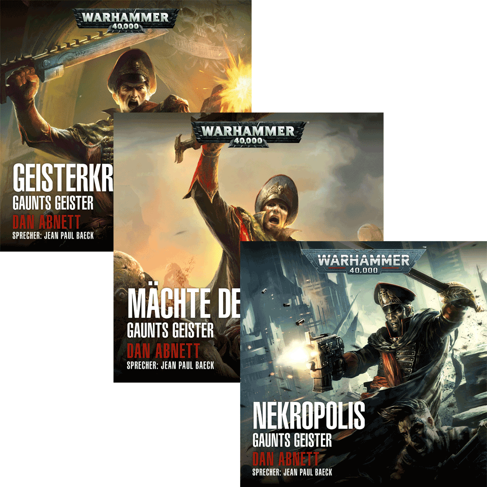 Warhammer 40.000: Gaunts Geister 01 - 03 (Hörbuch-Download-Paket)