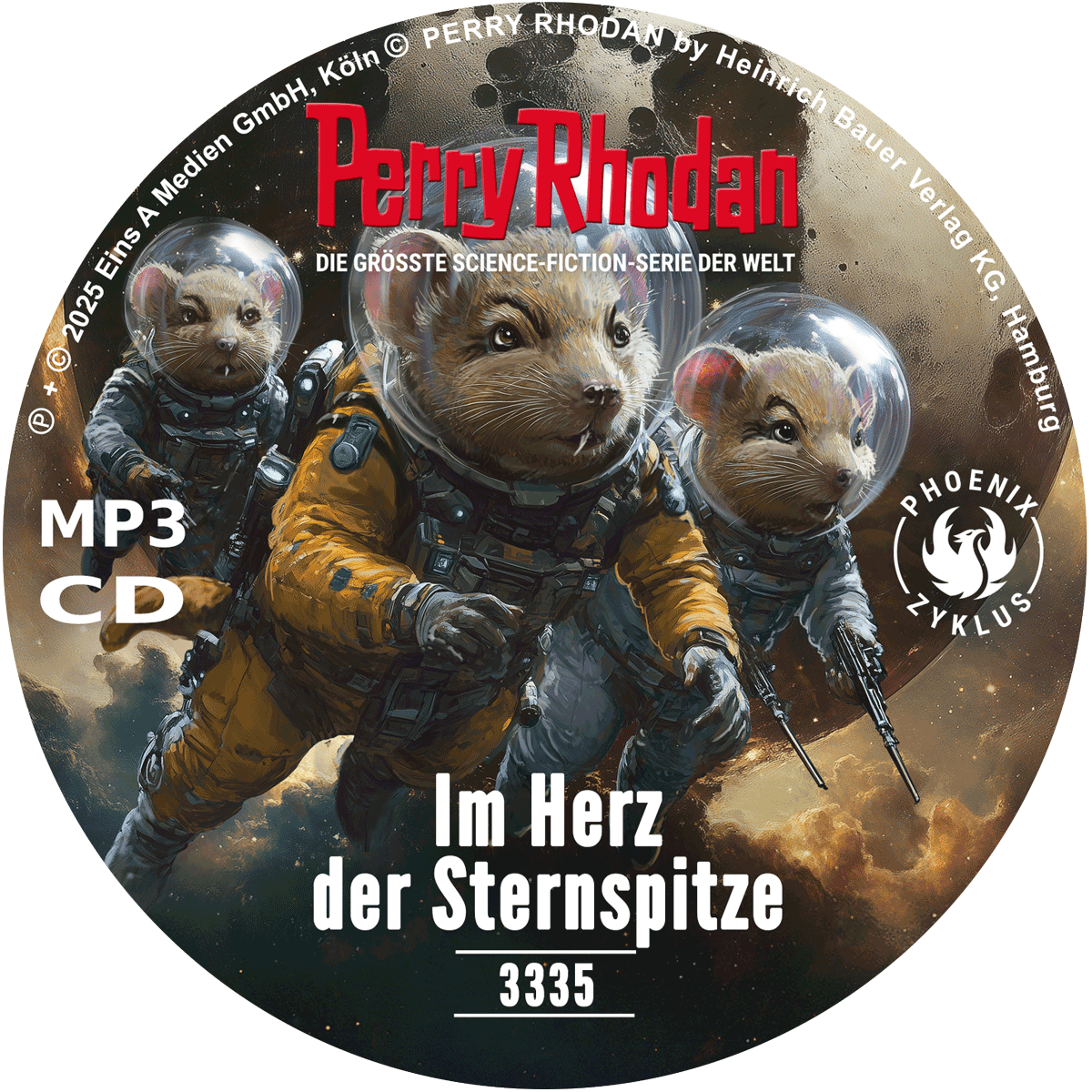 PERRY RHODAN Nr. 3335: Im Herz der Sternspitze (MP3-CD) PERRY RHODAN Nr. 3335: Im Herz der Sternspitze (MP3-CD)