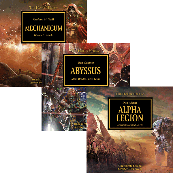 The Horus Heresy 07 - 09 (Hörbuch-Download-Paket)