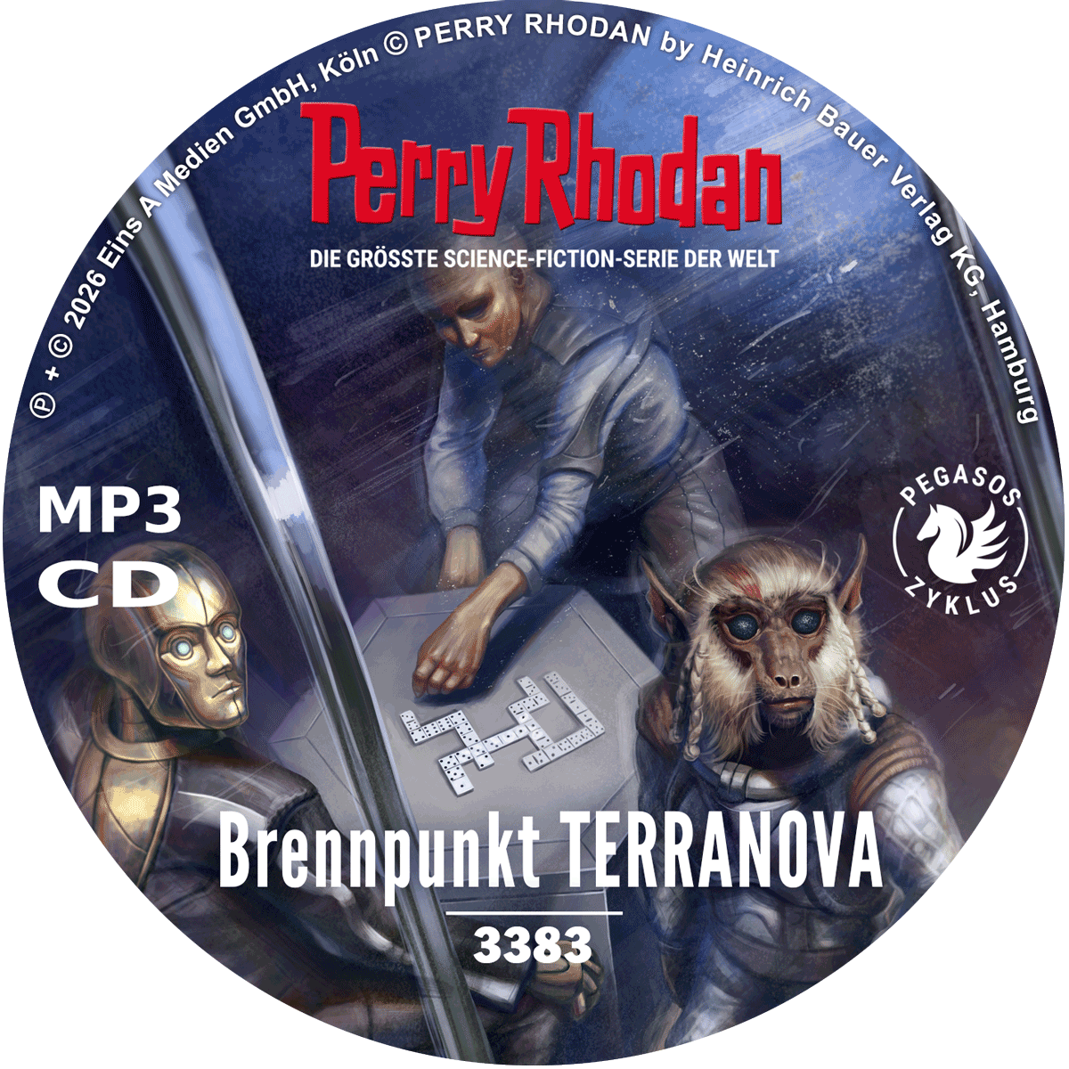 PERRY RHODAN Nr. 3383: Brennpunkt TERRANOVA (MP3-CD)