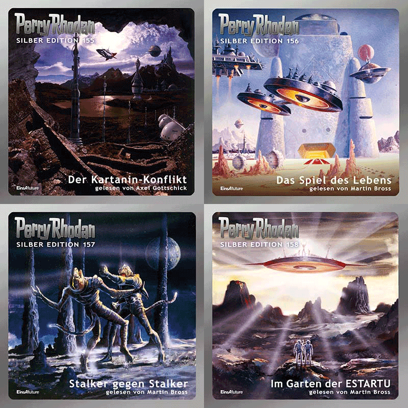 PERRY RHODAN Silber Edition Paket 45: Chronofossilien, Teil 4 (Download) PERRY RHODAN Silber Edition Paket 45: Chronofossilien, Teil 4 (Download)