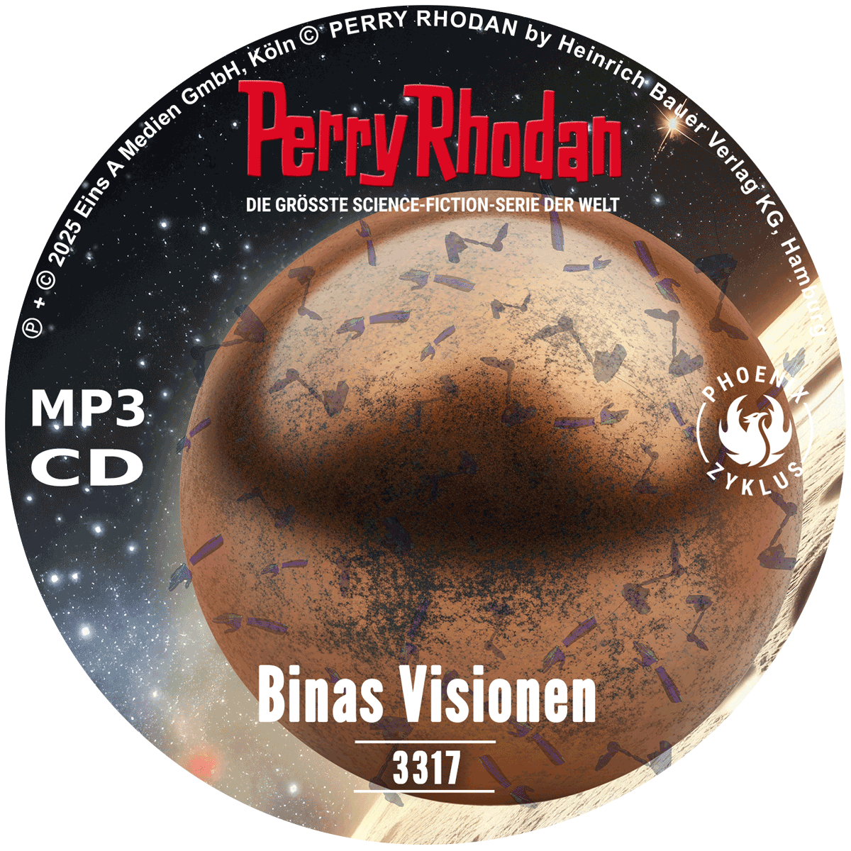 PERRY RHODAN Nr. 3317: Binas Visionen (MP3-CD) PERRY RHODAN Nr. 3317: Binas Visionen (MP3-CD)