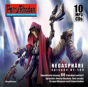 Perry Rhodan Negasphäre-Zyklus 81-100 (Sammelbox 10 MP3-CDs)