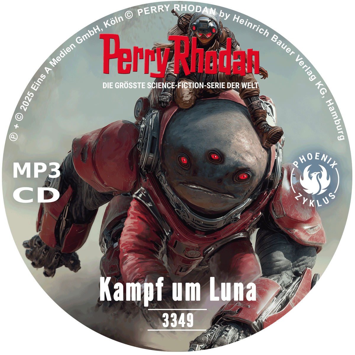 PERRY RHODAN Nr. 3349: Kampf um Luna (MP3-CD)
