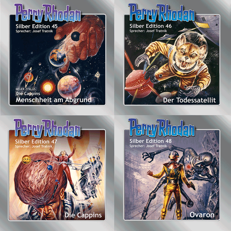 PERRY RHODAN Silber Edition Paket 13: Die Cappins, Teil 1 (Download) PERRY RHODAN Silber Edition Paket 13: Die Cappins, Teil 1 (Download)