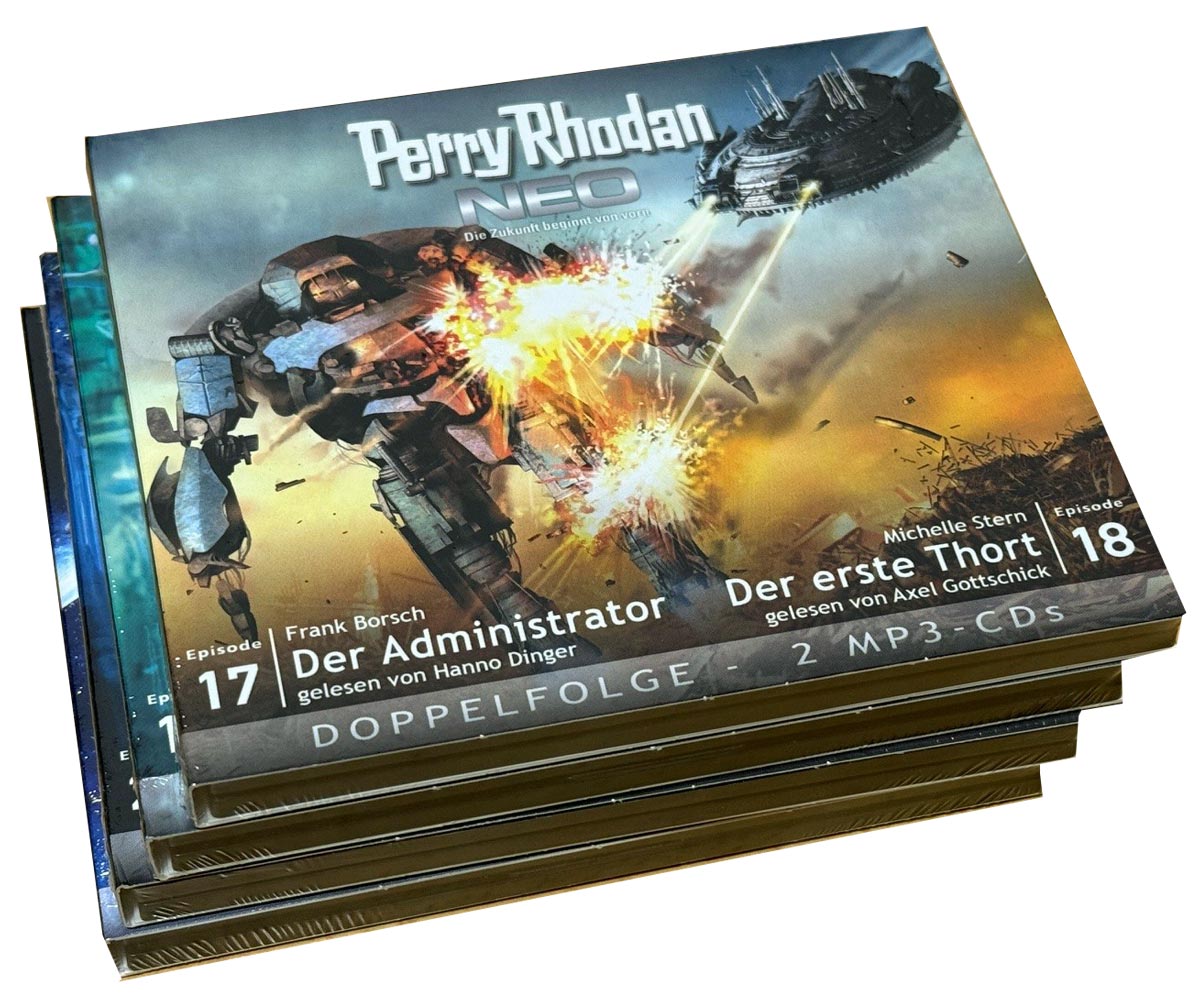 PERRY RHODAN NEO Episoden 017-024 Das galaktische Rätsel (MP3-CD-Paket) PERRY RHODAN NEO Episoden 017-024 Das galaktische Rätsel (MP3-CD-Paket)