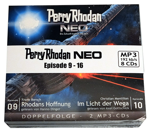PERRY RHODAN NEO Episoden 009-016 Expedition Wega (MP3-CD-Paket)