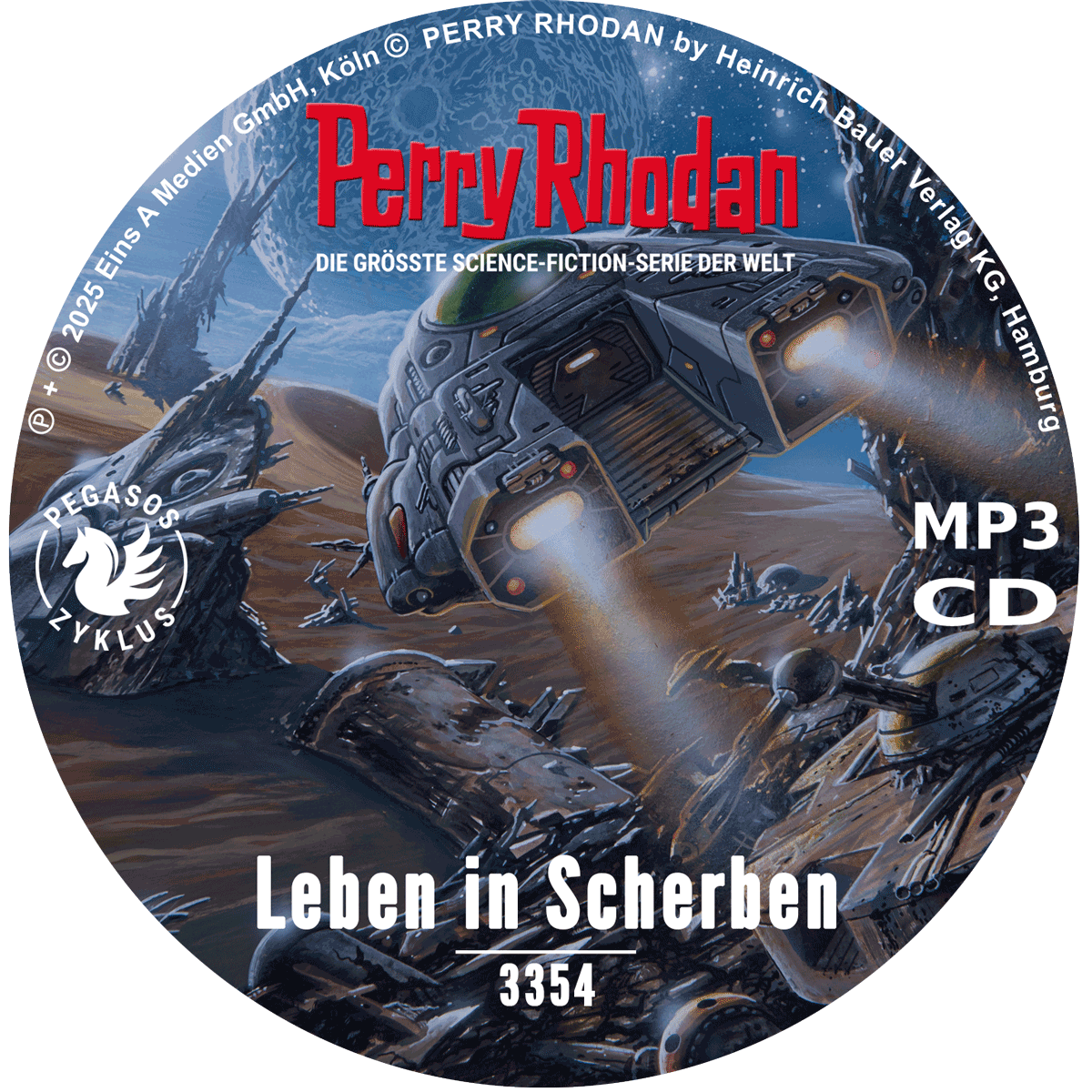 PERRY RHODAN Nr. 3354: Leben in Scherben (MP3-CD)