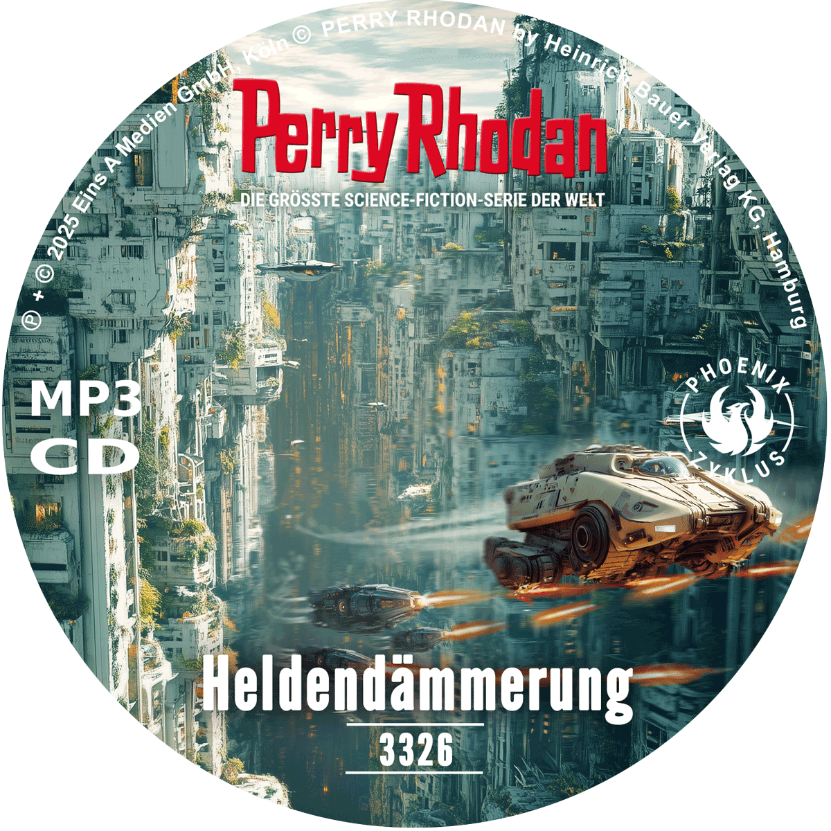 PERRY RHODAN Nr. 3326: Heldendämmerung (MP3-CD)