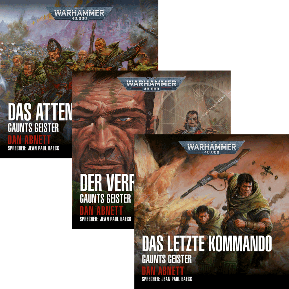 Warhammer 40.000: Gaunts Geister 07 - 09 (Hörbuch-Download-Paket)