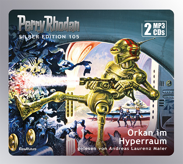 PERRY RHODAN Silber Edition 105: Orkan im Hyperraum (2 MP3-CDs)