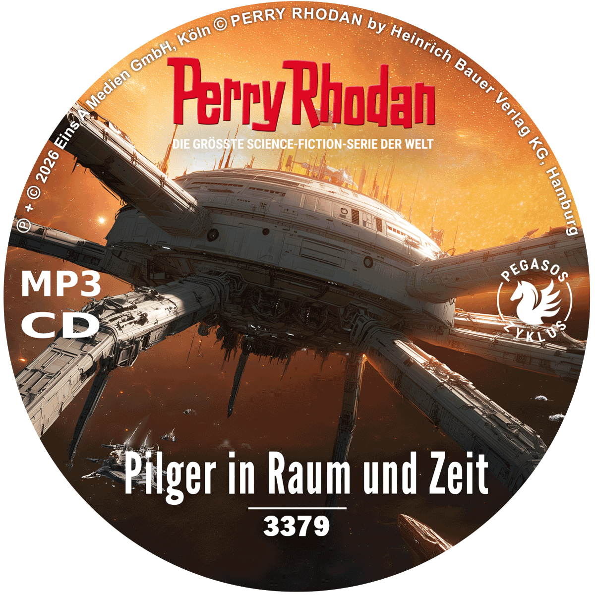 PERRY RHODAN Nr. 3379: Pilger in Raum und Zeit (MP3-CD)