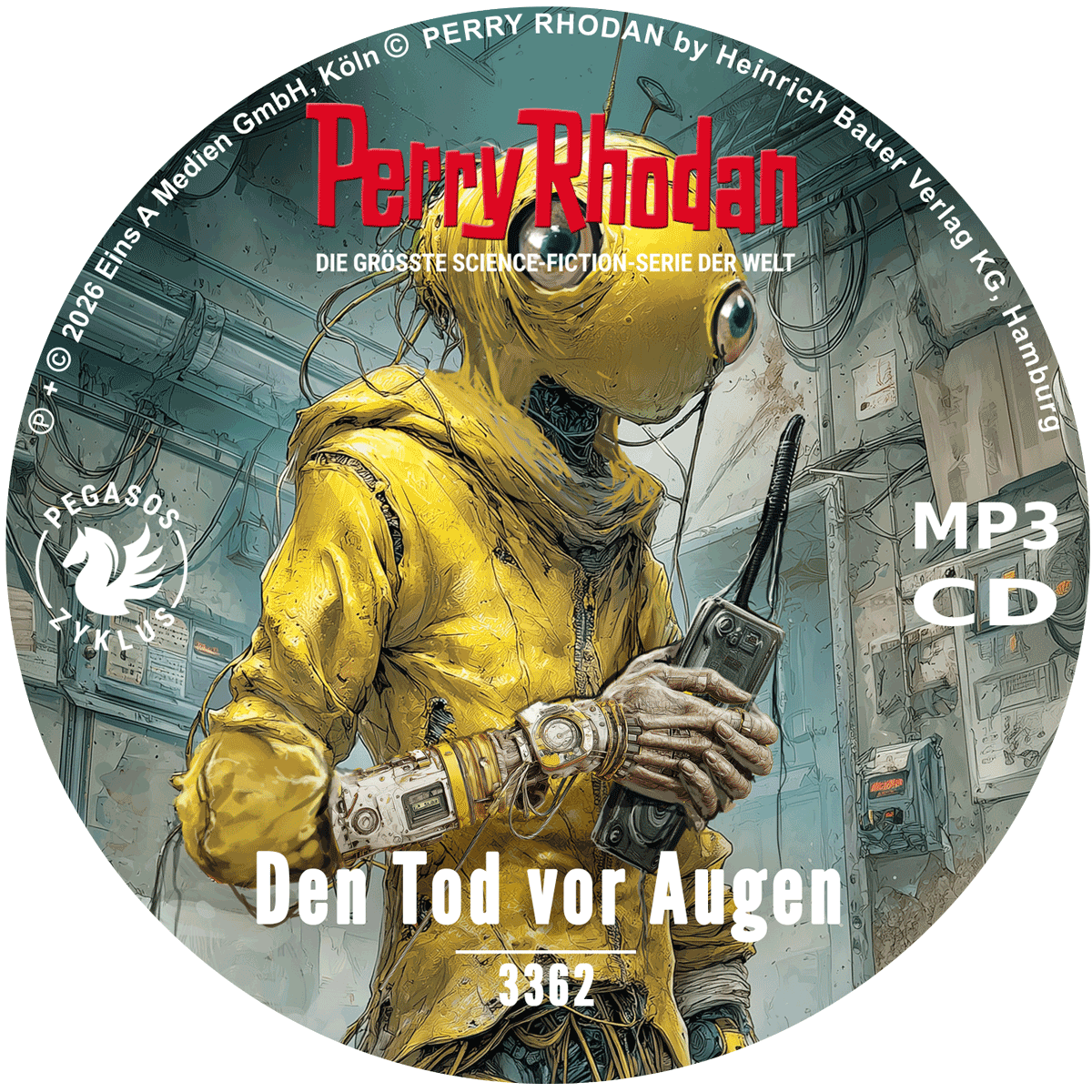 PERRY RHODAN Nr. 3362: Den Tod vor Augen (MP3-CD)